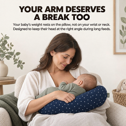 The Nursing Arm Pillow That Does the Holding For You